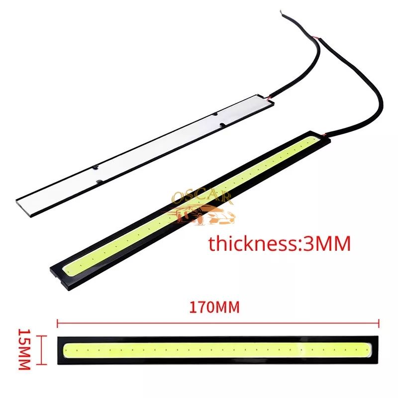 Lampu DRL LED COB Plasma 17cm Murah Berkualitas 24chip 17 cm