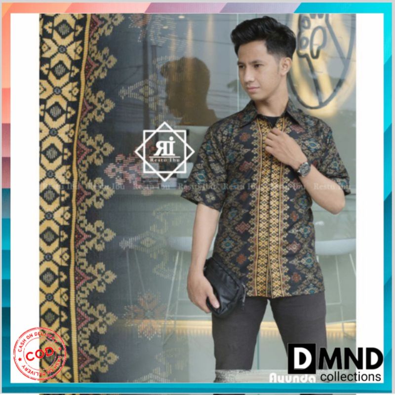 KEMEJA BATI TANGAN PENDEK/KEMEJA BATIK PRIA/KEMEJA BATIK PESTA/KEMJA BATIK KANTORAN