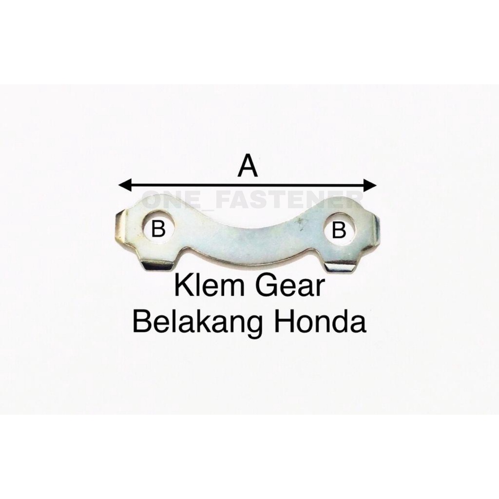 50 pcs Plat Gear BELAKANG Honda motor bebek kleman Ring astrea grand