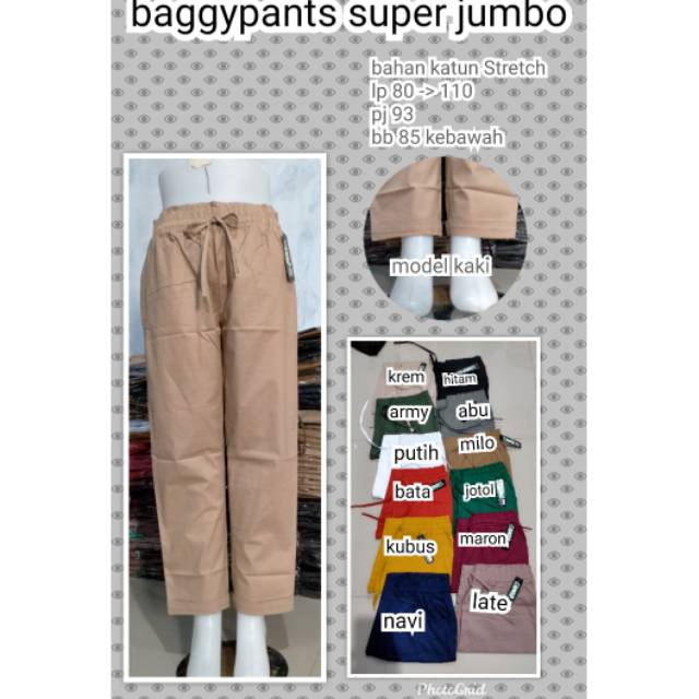 BAGGY PANTS SuPER JUMBO 1 kg 6 Shopee Indonesia BAGGY PANTS SuPER JUMBO 1 kg 6 Shopee Indonesia