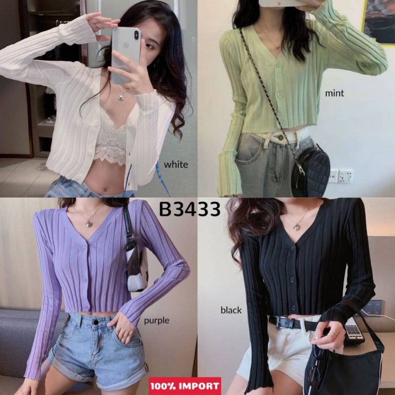 

#B3433Bahan Knit ImportLD 90-100 cm, P 40 cm
