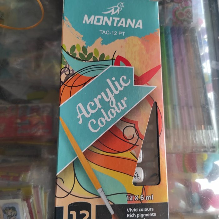 

Produk Terbaru Cat Akrilik / Acrylic Montana 12 Warna