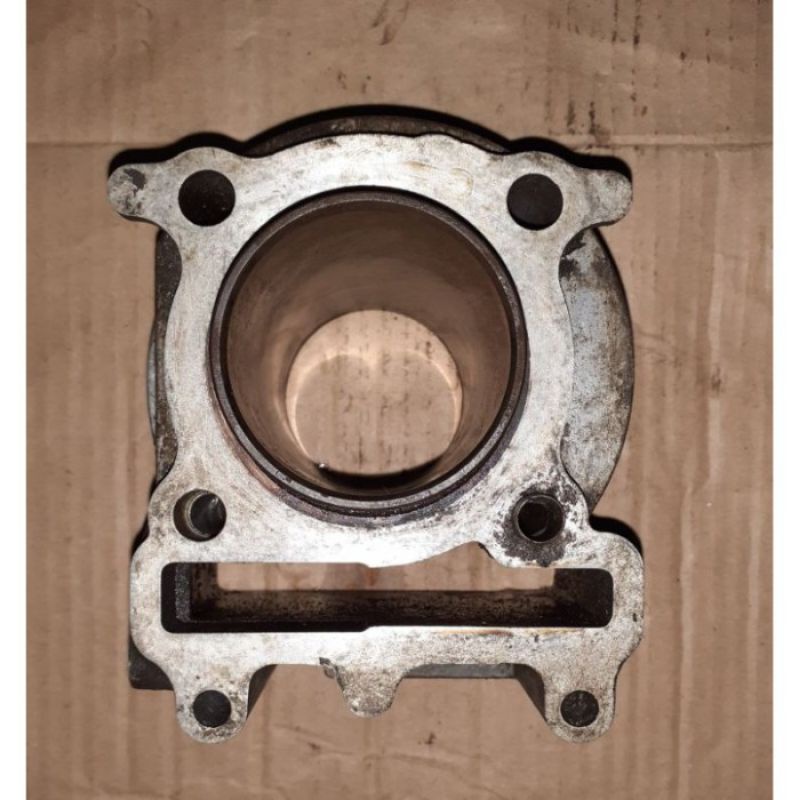 blok seher block mio sporty kondisi second  masih standar bonus seher dan ring