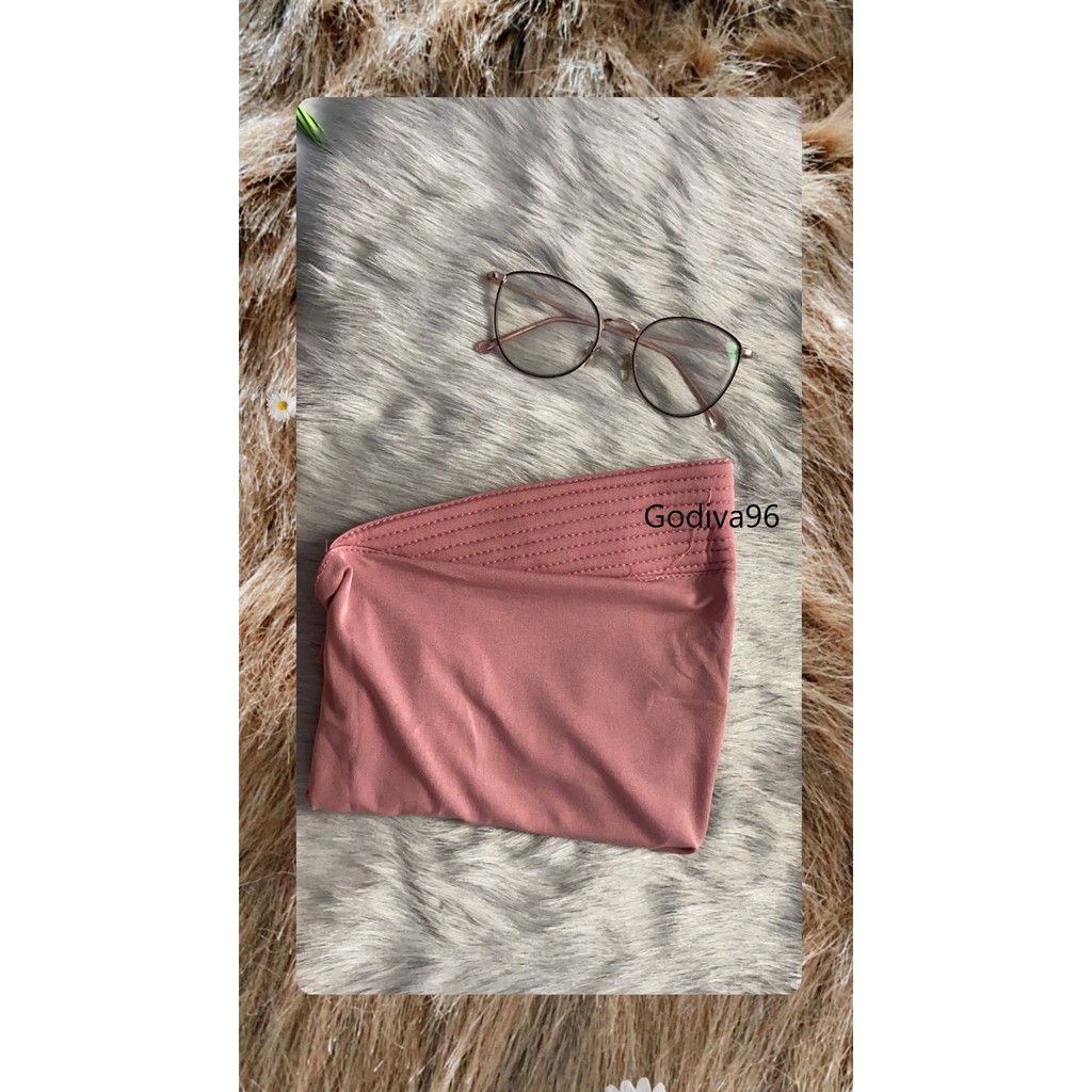 Godiva96 - JILBAB VOLLY SPORT OLAHRAGA / HIJAB INSTAN SPORT / OLAH RAGA MEDAN-VOLLY. Dusty Pink