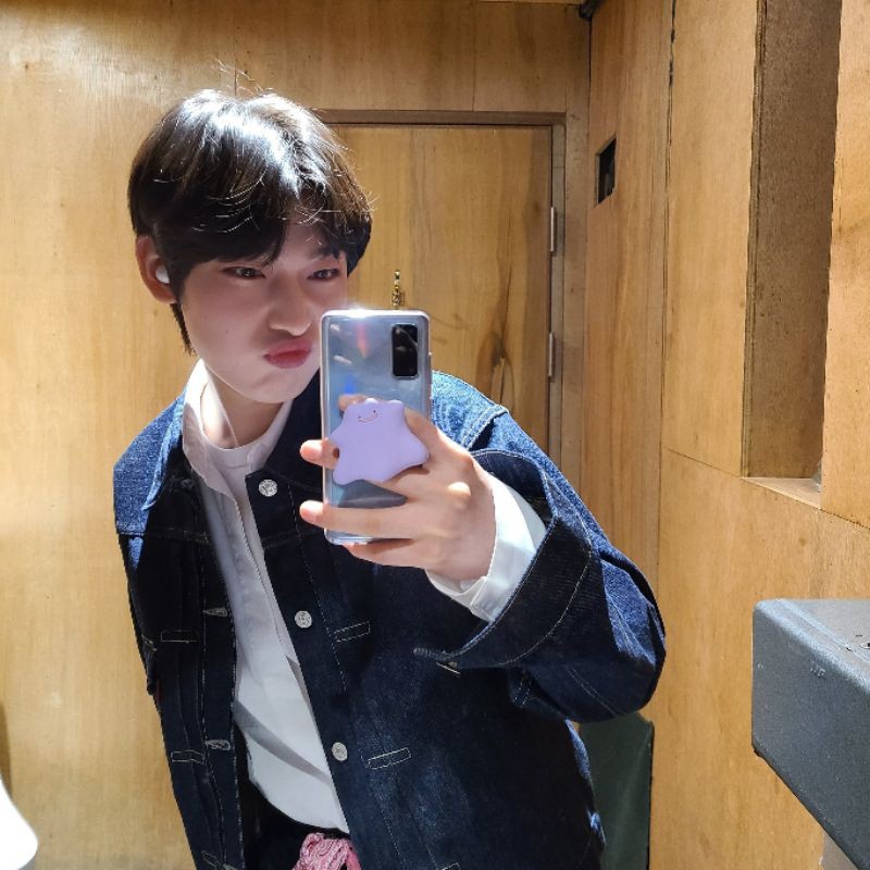 Griptok Kim Sunoo Enhypen & Hwang In yeop Seojun Popsocket Ditto Pokemon