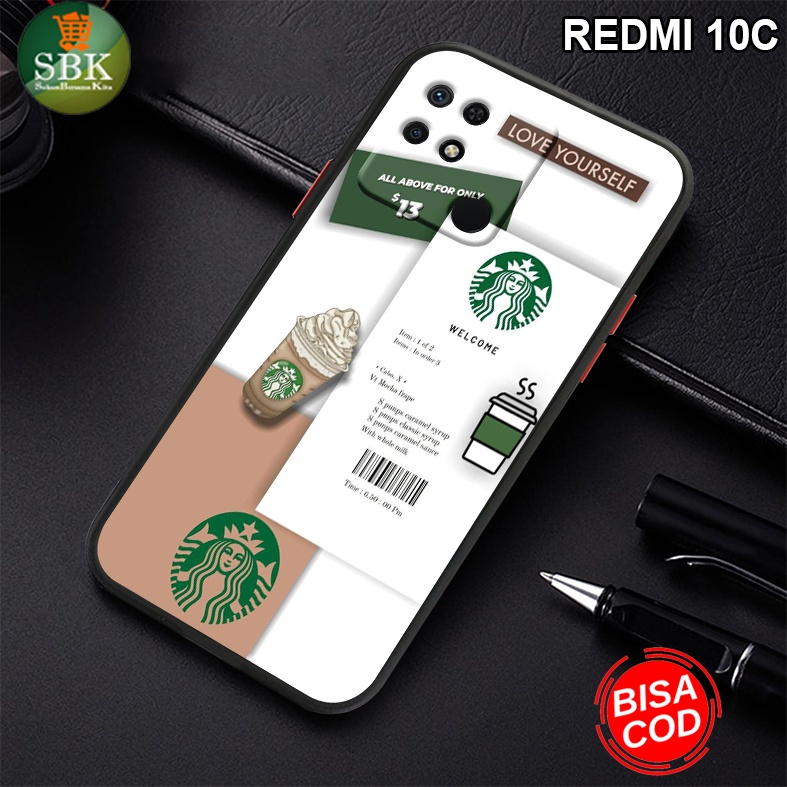 SBK Case - Case STARBUCK Xiaomi Redmi 10C - Case Hp Redmi 10C - Kesing Hp Redmi 10C - Casing Hp Redm