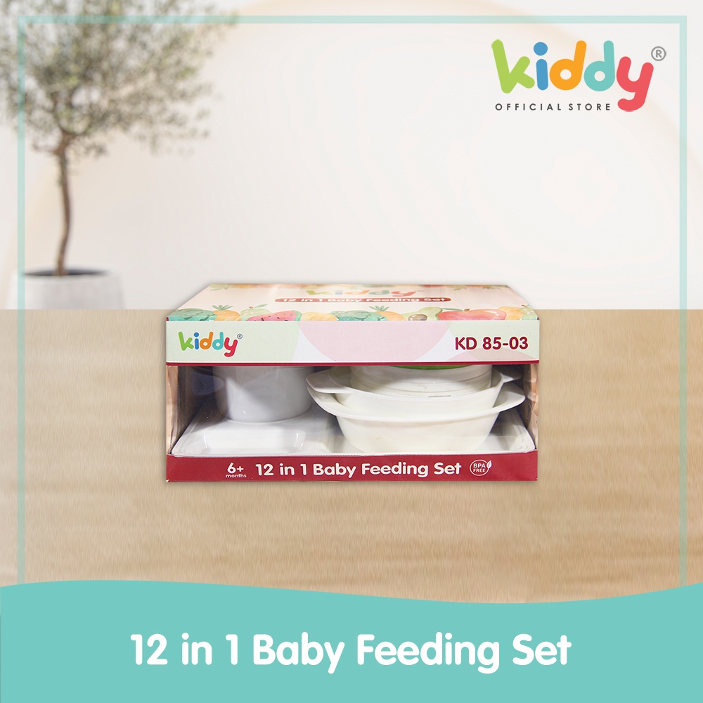 KIDDY Perlengkapan MPASI (8503) Food Maker MPASI baby Set 12 in 1 jkt