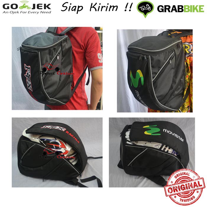 Promo Sarung Tas Helm Full face Half face Supermoto