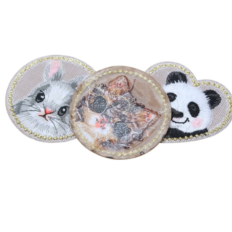 Iron On Embroidery Patch - Cute Animal