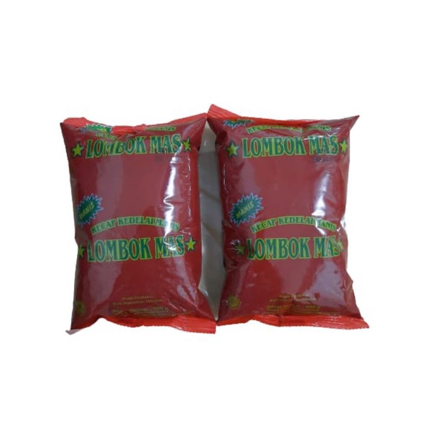 

Kecap Bantal Kedelai Manis Cap Lombok Mas 600 gr