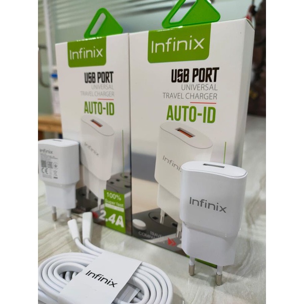 Charger INFINIX Original 100%  Hot 9 HOT 10 Hot 9 Play Smart 5 Smart 4 Micro &amp; tipe C