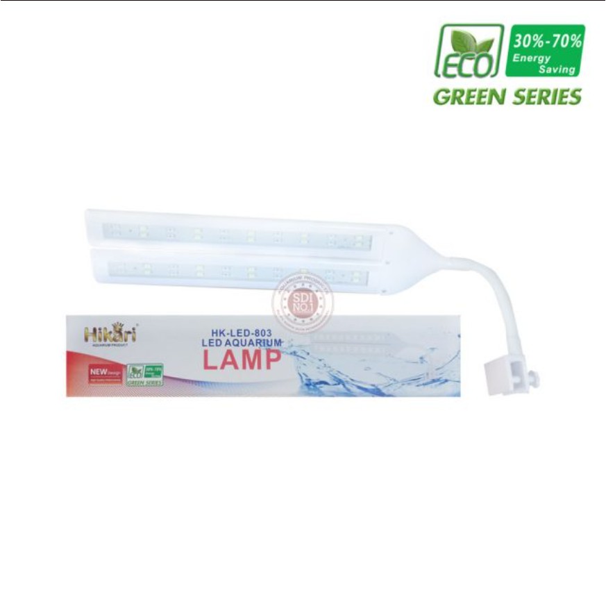 Lampu Led HK 702 703 803 Lampu jepit kupukupu split cabang Aquarium Aquascape