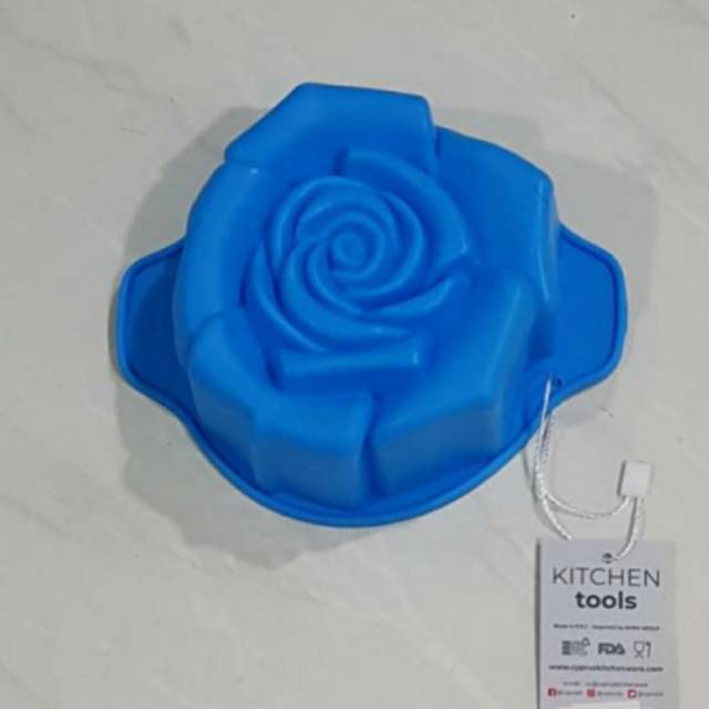 CYPRUZ CETAKAN SILIKON KUE / PUDING BUNGA KECIL