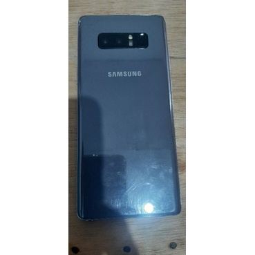 Jual Samsung Note 8 Ram 6/64GB Orchird Grex Ex Pemakaian Perempuan Minus Tompel & Retak Bagian Belak