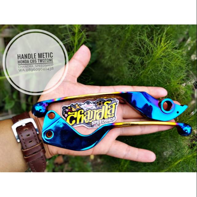 Handle twotone 2tone Scoopy new Vario 150 Beat  Vario Combi Break Handle standar twotone