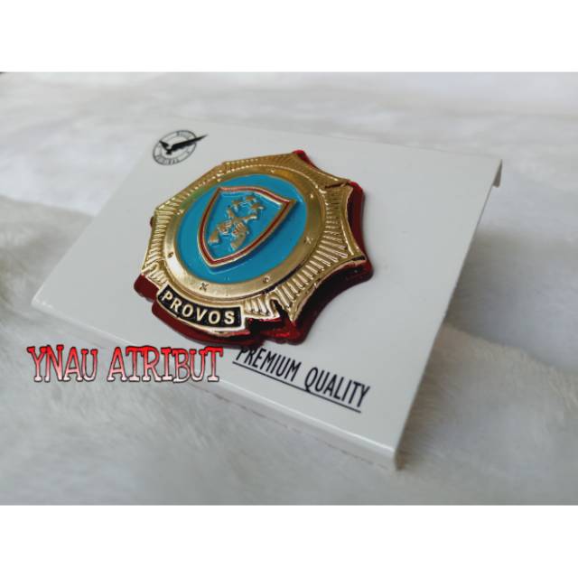 ATRIBUT POLISI PIN RODA PROVOS POLRI