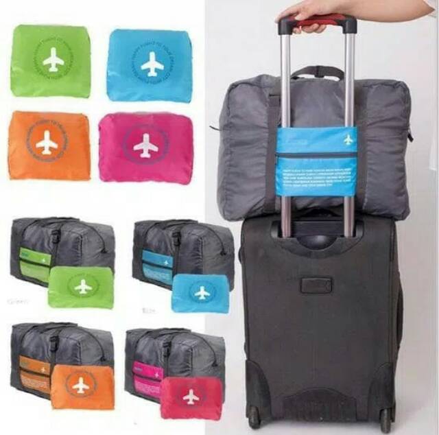 Ultimate Tas Lipat Trolly Happy Flight Folding Bag / Extra Bag Lipat untuk Troli 32L