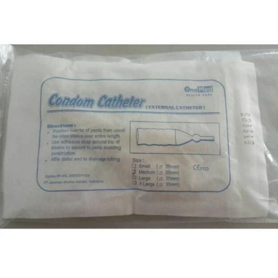 Tokofinaaaa Condom Chateter Onemed S M L / Condom Cateter Kondom Catheter