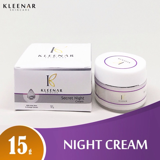 Kleenar skincare Night Cream