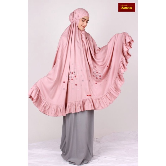 MUKENA POTONGAN DANNIS ORI/MUKENA DEWASA/MUKENA ATAS BAWAH DANNIS ORI