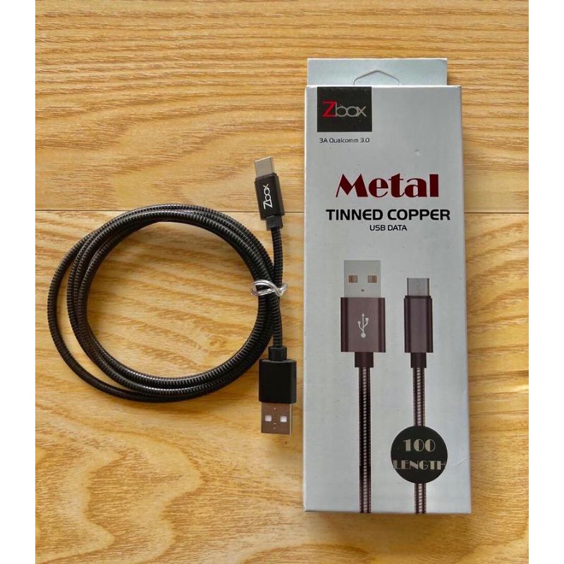 [Z-BOX METAL] Kabel data Usb Lightning premium Quality