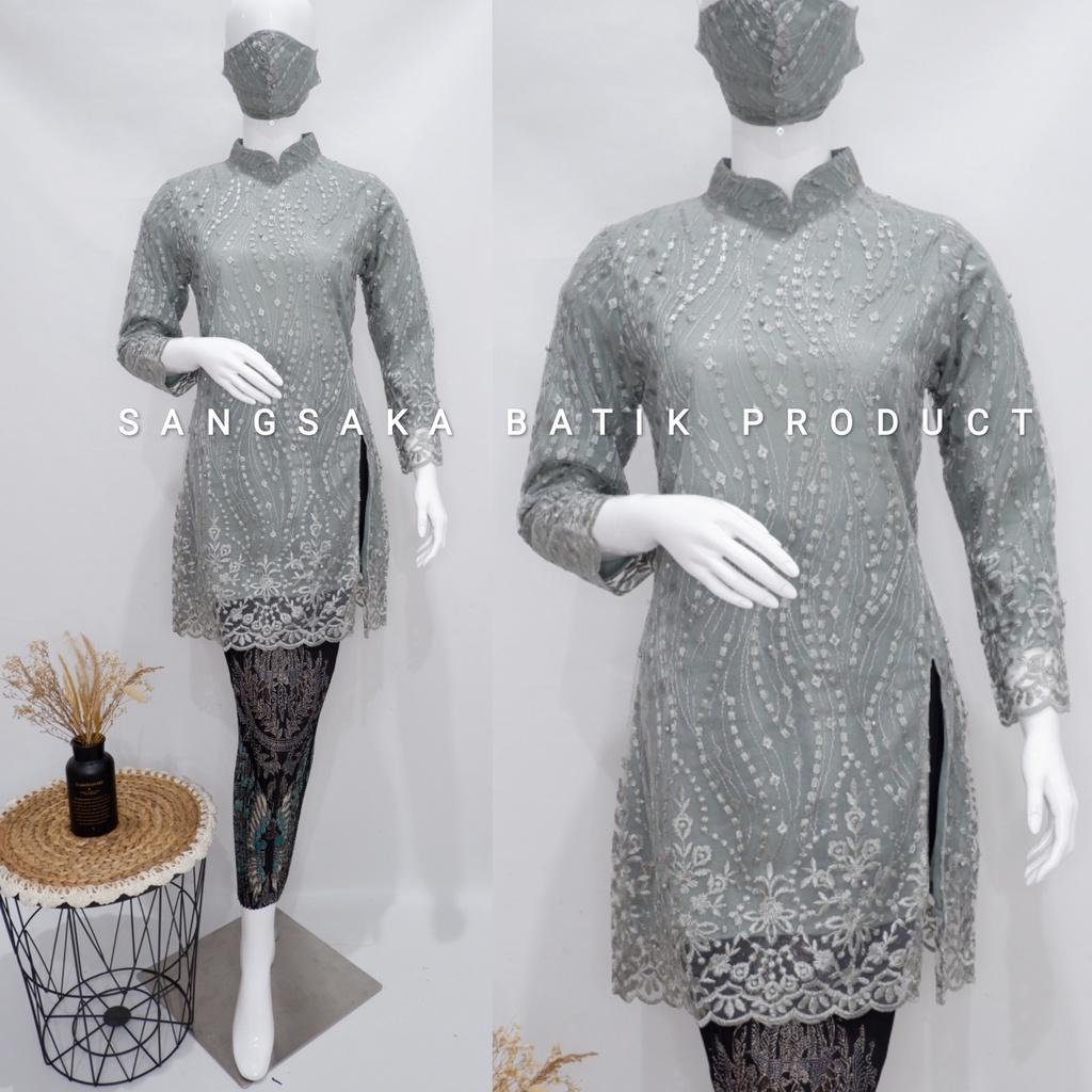 Kebaya Tunik / Tunik Brokat / Kebaya Modern / Kebaya tile / Kebaya Favorite / Batik Couple