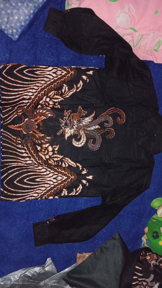 Batik Couple_maora Sania Ruffle Batik Couple Ori Ndoro Jowi Dnt Motif Ayam Garansi Termurah