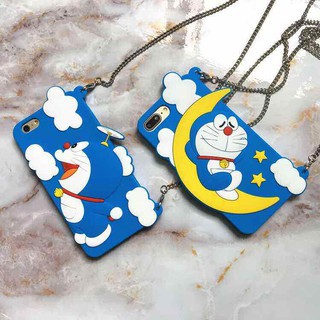 Case Boneka 3D 4D Doraemon Lucu Oppo F5