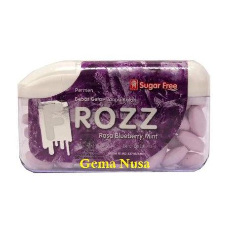 

Frozz Blueberry Mint Permen 15Gr