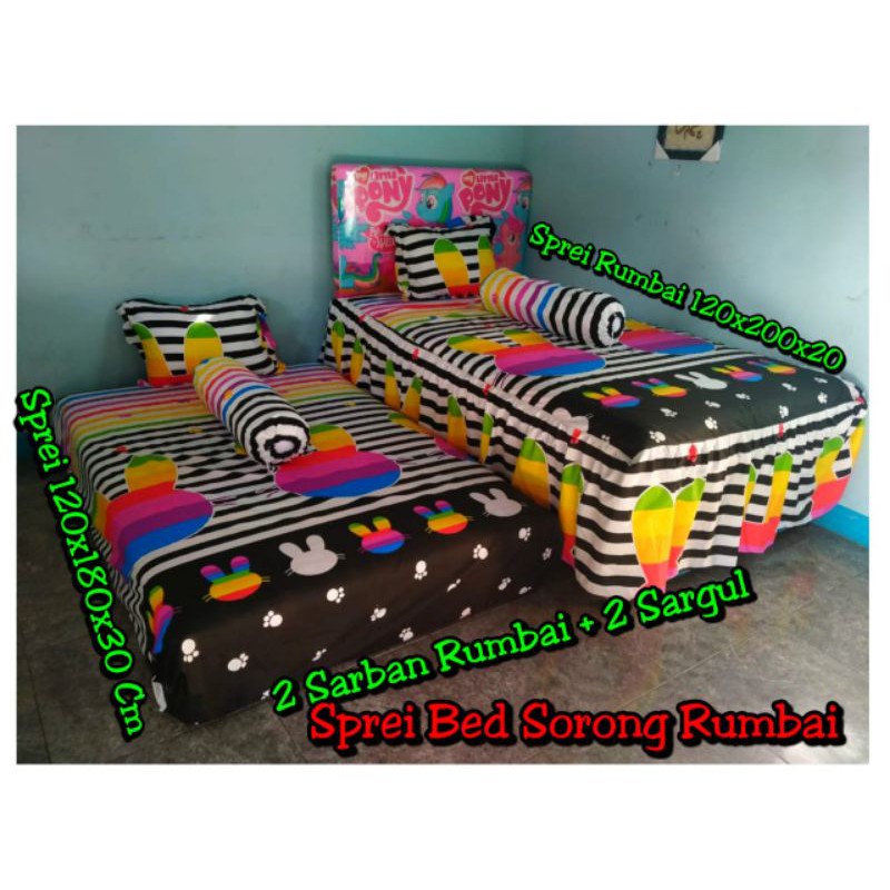 Seprei Set Bed Sorong