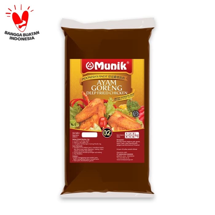 

HS Bumbu Munik Ayam Goreng - 1000gr