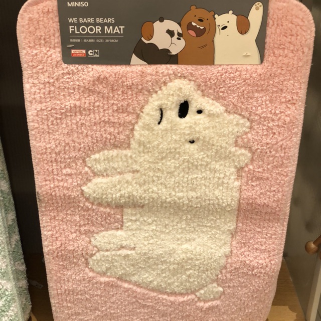 Keset we bare bear miniso