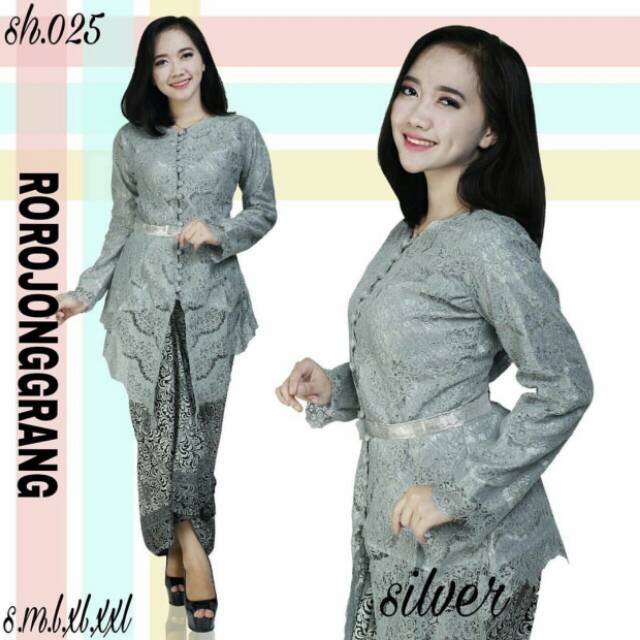 Roro jonggrang/kebaya wisuda/kebaya modern