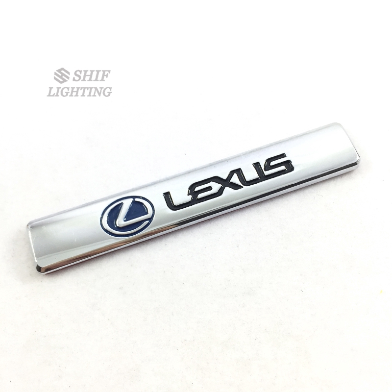 1Pc Lexus Logo Stiker Emblem / Badge Metal Untuk Dekorasi Mobil