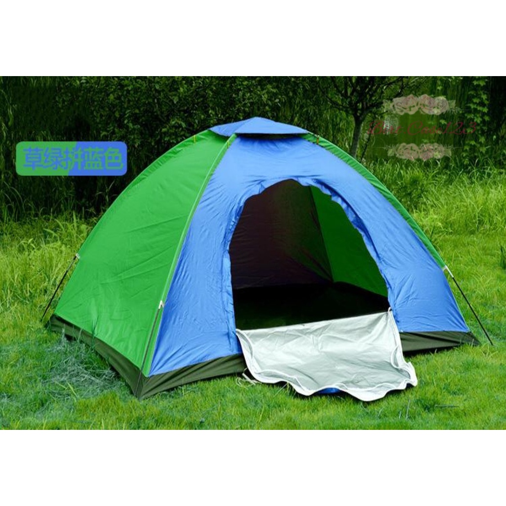 RT106 TENDA CAMPING OUTDOOR INDOOR KAPASITAS 2-3 ORANG UKURAN 2M X 1,5M BC6275