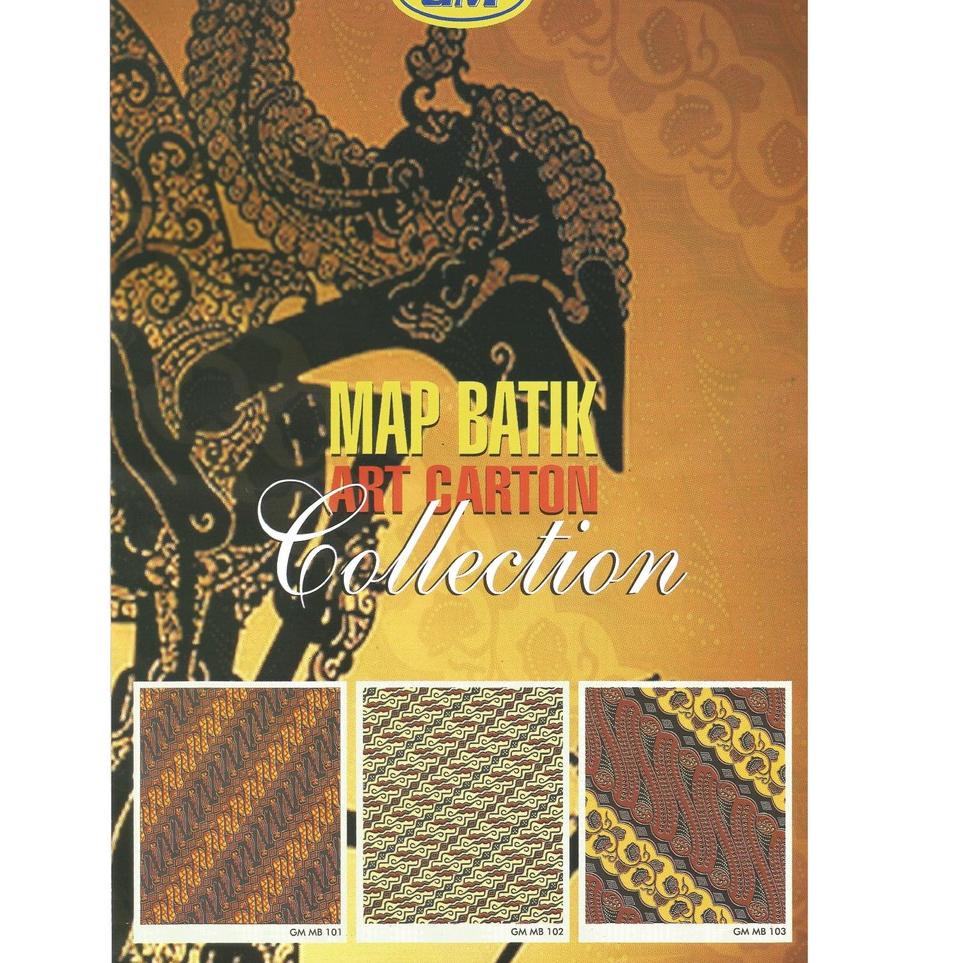 

Special Price.. GM MAP BATIK ART CARTON MBAC