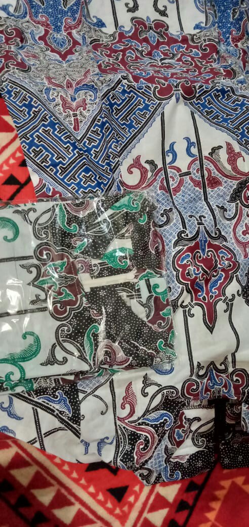 Tunik Batik M L Xl Xxl Serut Kradenan