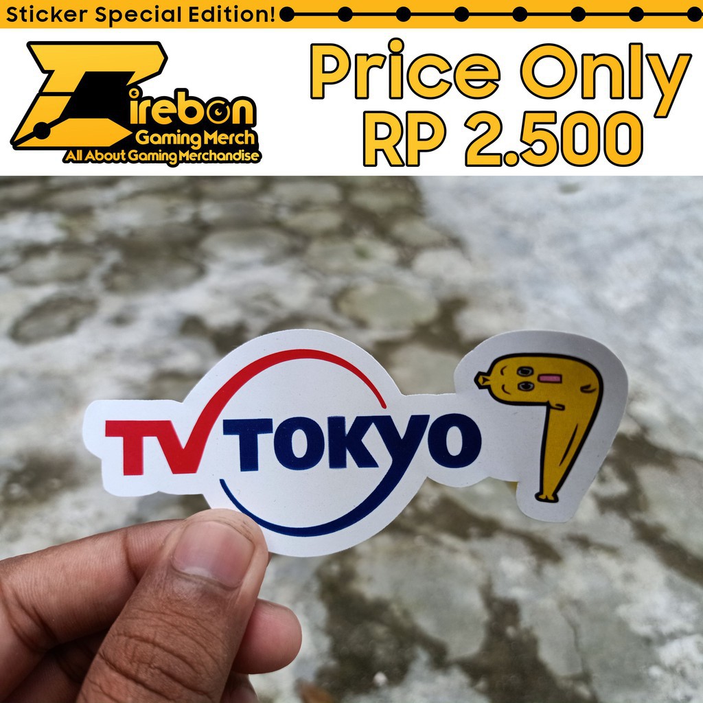 

(PROMO) Sticker Stiker Tv Tokyo 7 Japan -Hyna Sticker