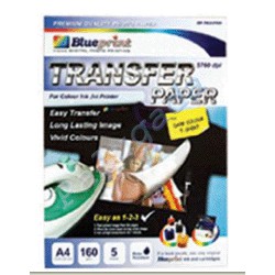 

Blueprint Transfer Paper (BP-TKA4160) - A4, 5 Sheet, 160 Gsm, Cast Coating, Matte, Water Resistant