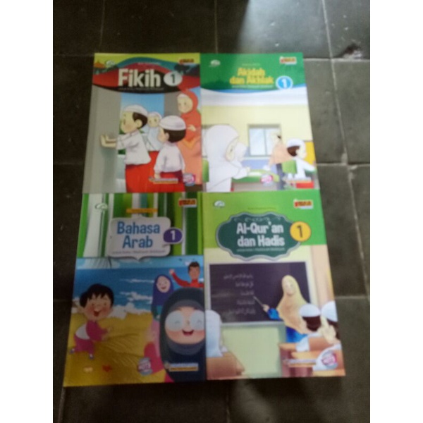 

Aqila MI kelas 1 Fikih, B.Arab,Akidah alkali, Qurdis