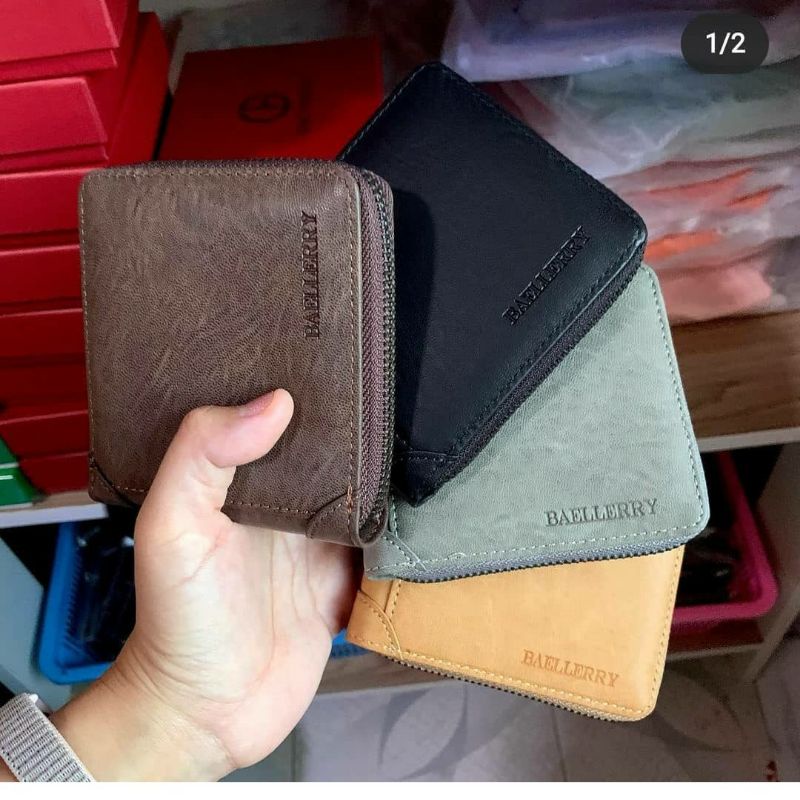 Zipper wallet men wallet coach RFID card wallet Bifold wallet unisex wallet