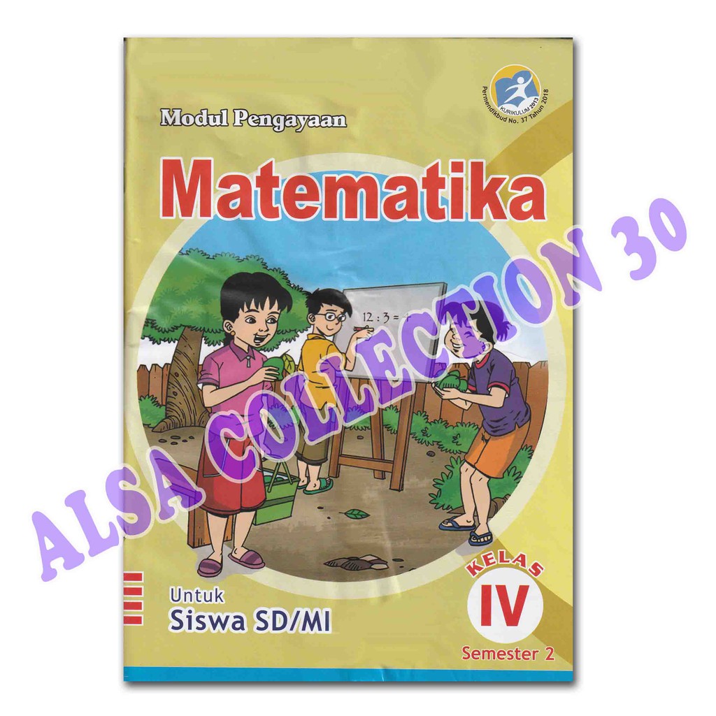 Jual Buku Lks Matematika Kelas 4 Sd Semester 2 Cover Terbaru Kurikulum 2013 Indonesia Shopee Indonesia