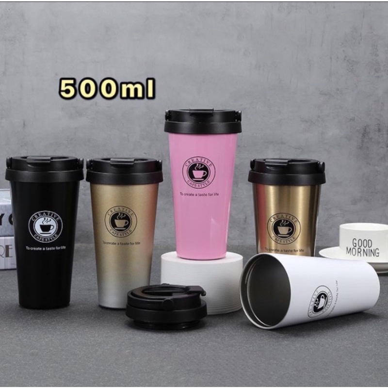 Termos Kopi - Mug Coffe Stainless Steel 500ml - Termos Kopi MUG 500ml