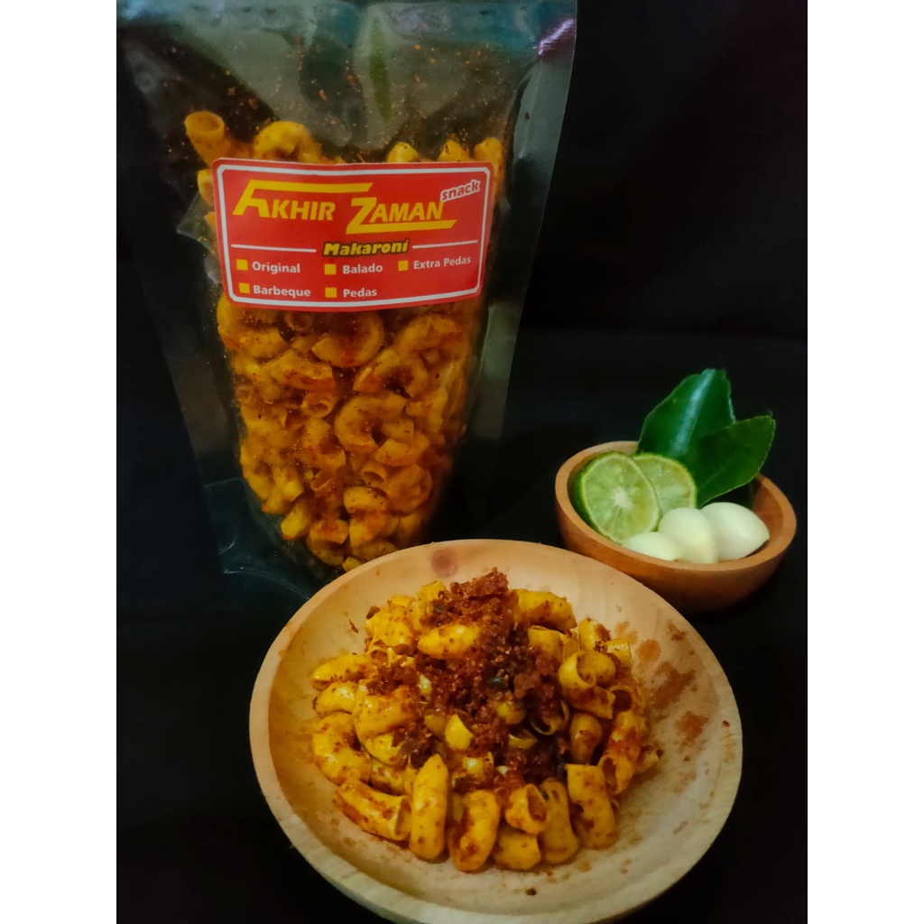 

Makaroni Pedas / Makaroni Kaca / Cemilan Makaroni - 120 gr