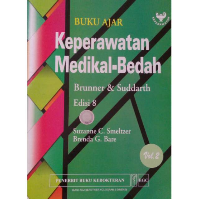 Ori Book Keperawatan Medikal Bedah Brunner & Suddarth, Ed. 8, Vol. 2 , Egc
