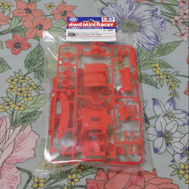 Tamiya CHASSIS FM A Chassis Set Red # 95411