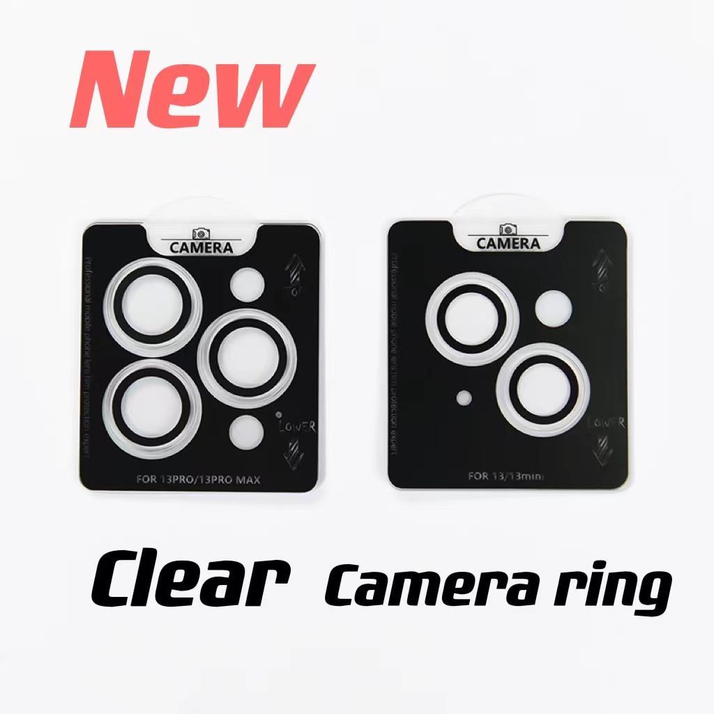 NEW  CLEAR CAMERA RING PROTECTOR IPHONE 13 PROMAX 13 PRO 13 13 MINI ANTI GORES