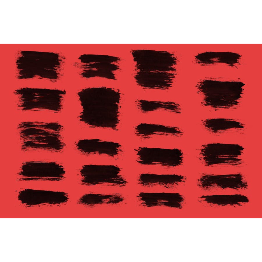 36 Short Ink Strokes - Photoshop Stamp Brushes