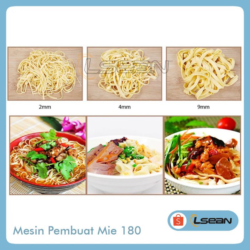 MESIN PENGGILING MIE 180 | NOODLE MAKER | ALAT CETAK MIE