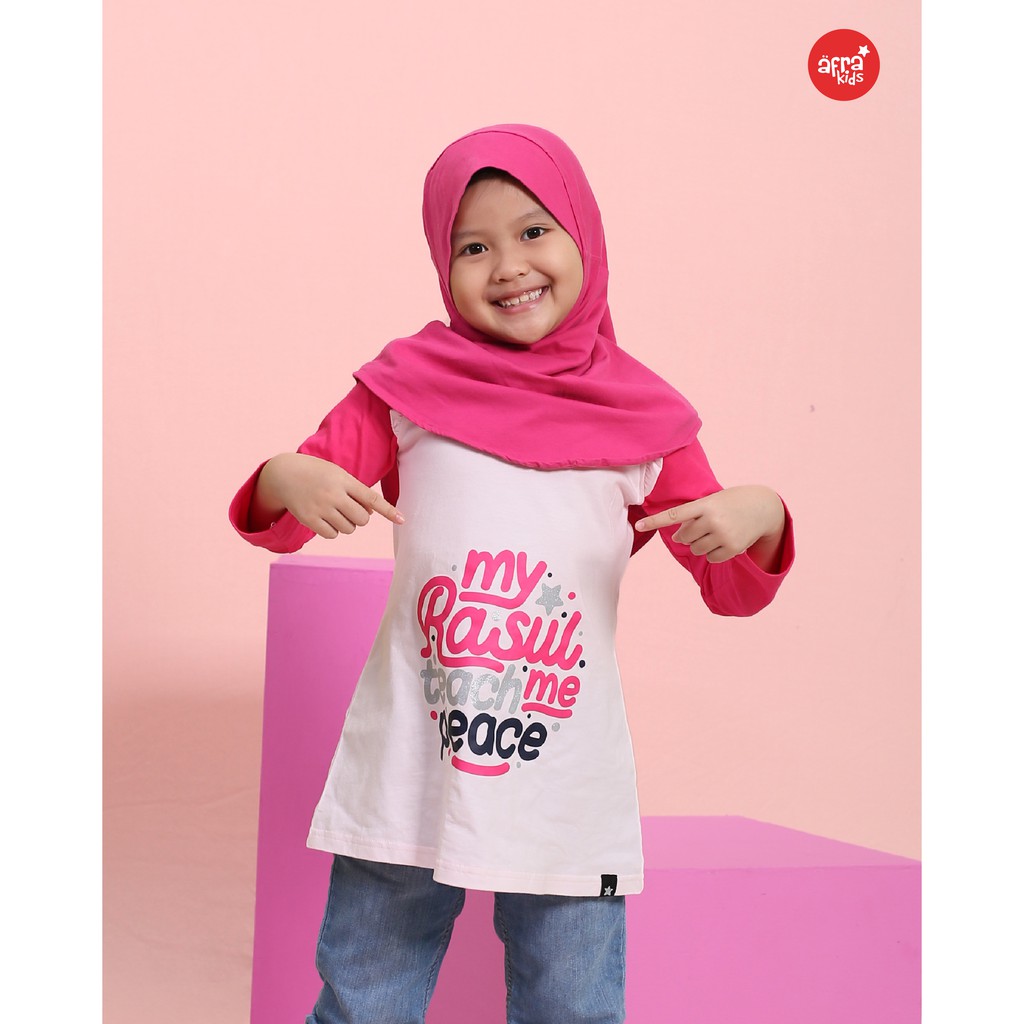 Tunik Kaos Anak Afrakids Glitter AF303